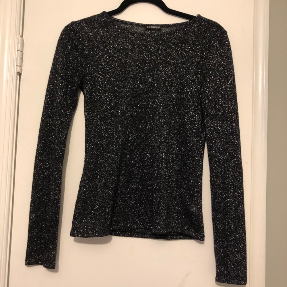 Express Sparkly Top